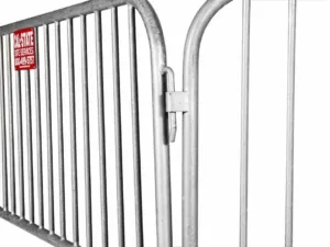 barricade rental - cal-state site services - close up connector