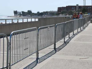 barricade rentals - cal-state site services - outdoor walk path